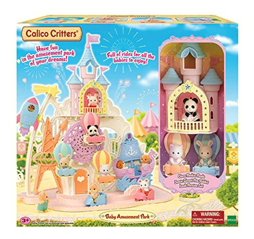 Calico Critters Parque De Atracciones Para Bebés, Juego De