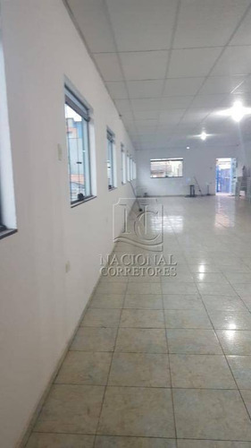 Salão Para Alugar, 150 M² Por R$ 2.800/mês - Jardim Santo Alberto - Santo André/sp - Sl0940
