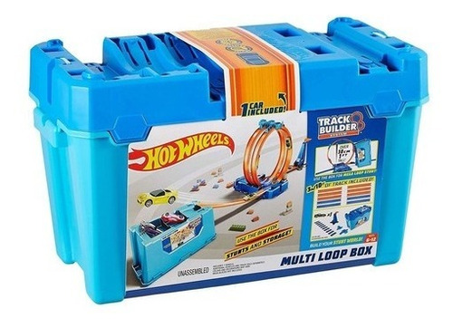 Imagen 5 de 10 de Pista Hot Wheels Set Multiacrobacias Track Builder