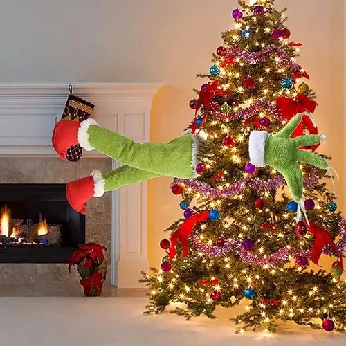 -divertidos Muñecos Grinch Con Un Par De Piernas, Brazos Y C