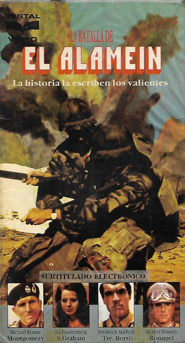 La Batalla De Alamein Vhs Frederick Stafford George Hilton