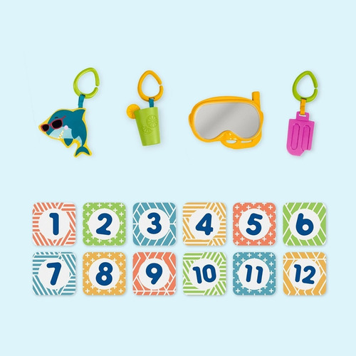 Imagen 3 de 6 de Mantita Fisher Price Diversion En La Alberca, Mattel Bestoys