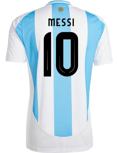 Jersey Messi 10 Local Copa América Versión Jugador 2024