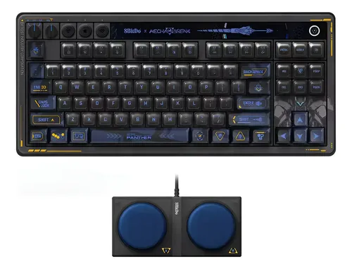 Felix1986FTPKINGFEATURESSYNDICATE　レトロ Teclado 8bitdo Retro Mecha Break + Super Buttons + Keycaps