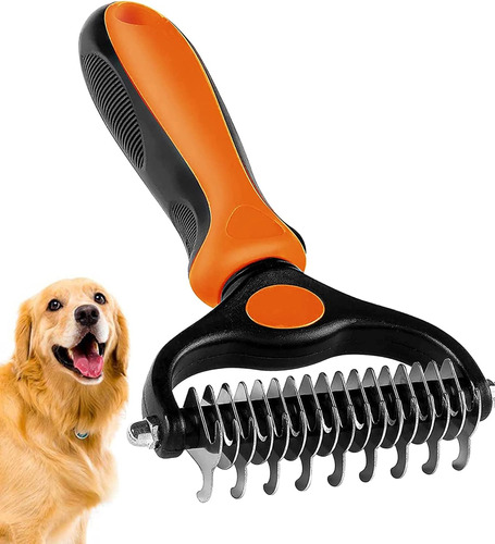 Undercoat Rake For Dogsdog Deshedding Brush For Large Do...