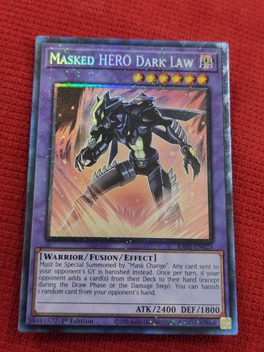 Masked Hero Dark Law Collector.