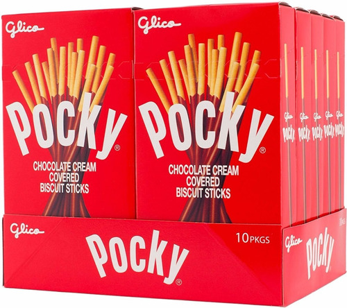 Pocky Chocolate 5 Cajas -dulce - Kg a $59