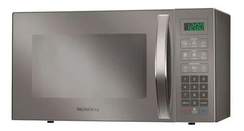 Micro-ondas Espelhado 34 Litros 1400w Mo-02-34-e Mondial 110V