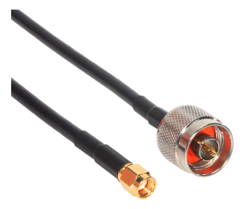 Amphenol Co-058smammrp-015negro Rg58rp-sma Cable Coaxial, 50