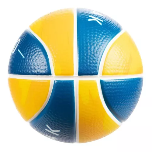 Mini Bola De Basquete K100 T1 - Azul/Amarelo - Tarmak - Bola de