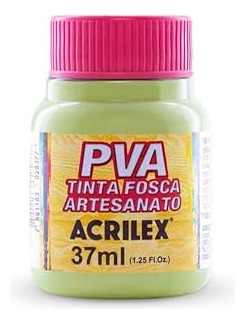 Tinta Fosca Para Artesanato 37ml Verde Alecrim (1/12)