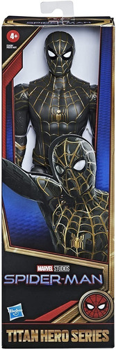 Marvel Spider Man Black Titan Hero Hasbro Original Nuevo