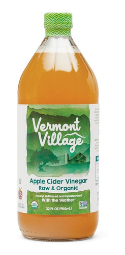 Imagen 1 de 1 de Vinagre Sidra Manzana Vermont - mL a $33