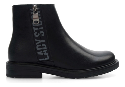 Botas Borcegos Lady Stork Josefina Cierre Urbanas Mujer