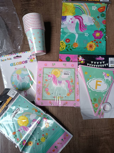 Pack Cotillon Unicornio Cuerpo Completo