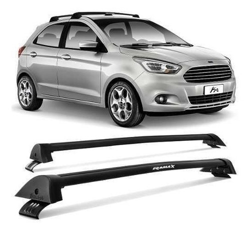 Barra De Techo Aluminio Ford Ka 2015 Eqmax