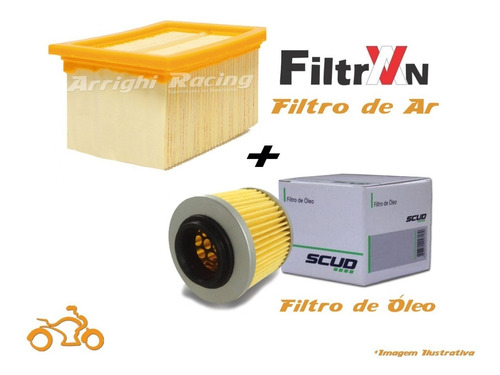 Filtro Óleo + Filtro Ar Bmw F650 G650 Gs650 F 650 Gs F650gs