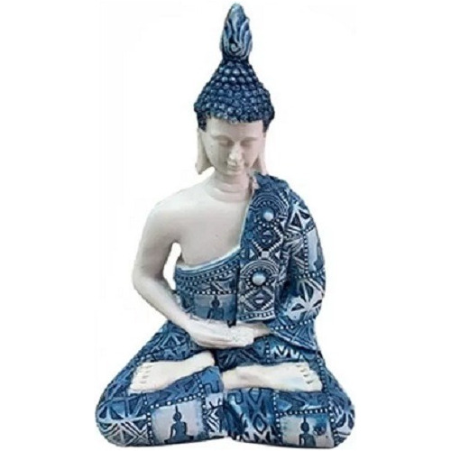 Figura Decorativa Adorno Buda Meditando 20 Cm / Dco