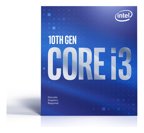 Intel Cpu Bxf Core I3-f / 3.6ghz / 6mb Lga 4c / 8t