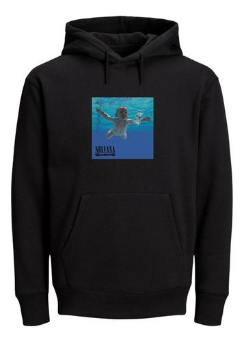 Sweater Hoddie Nirvana Portada Disco Nevermind