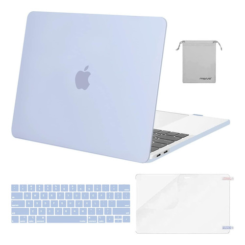 Funda Mosiso Para Macbook Pro 13 M2 + C/teclado Lila