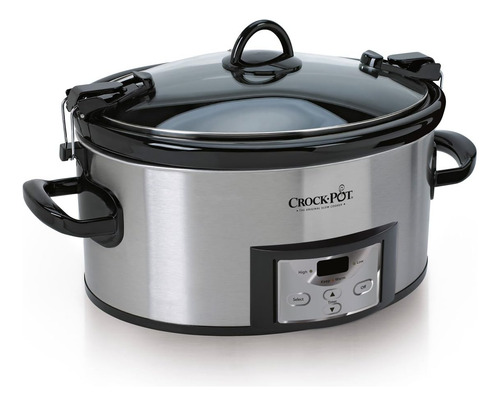 Olla De Cocción Lenta Crock-pot Programable Cook & Carry