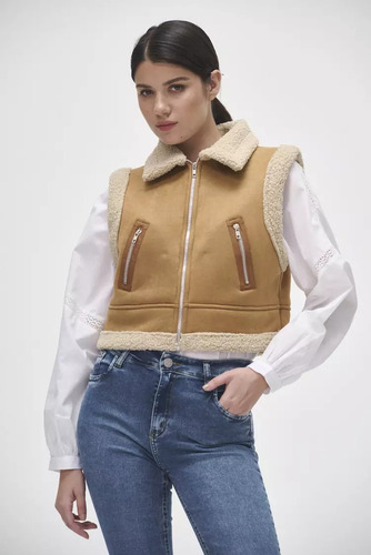 Chaleco Con Corderito Roy Mujer Sweet