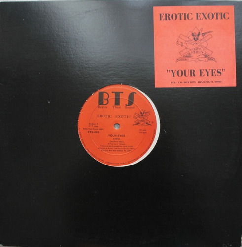 Vinilo Erotic Exotic  -  Your Eyes (sellado Epoca)