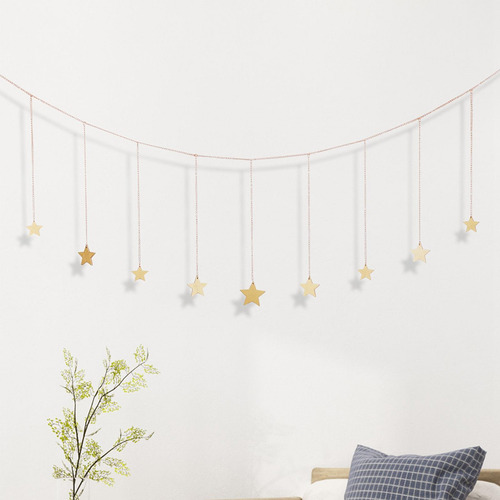 Star Garland Boho Decor Adornos Estéticos Para La Sala De