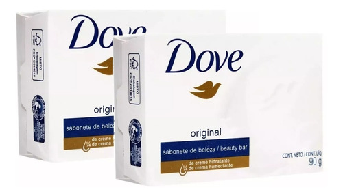 Dove Jabón En Barra Por 90 Gramos X2 Unidades Fcia Sp/hudson