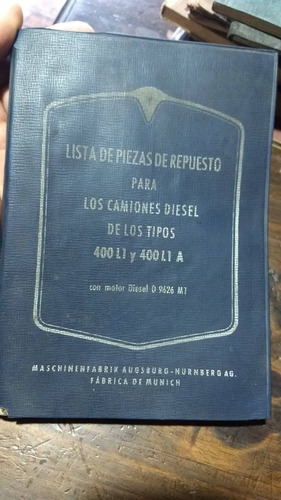 Catalogo Antiguo Manual Diesel 400 Man