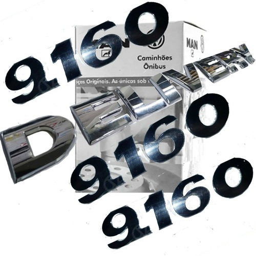 Logotipos Adesivo Emblemas Frontal/lateralvw Delivery 9-160