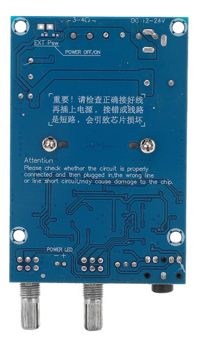 Placa De Módulo Amplificador De Potencia De Graves Tpa3116 D