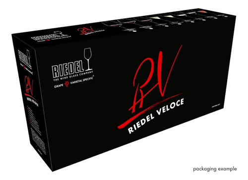 Copas Riedel Veloce - Set Degustación De 4 Copas Transparente