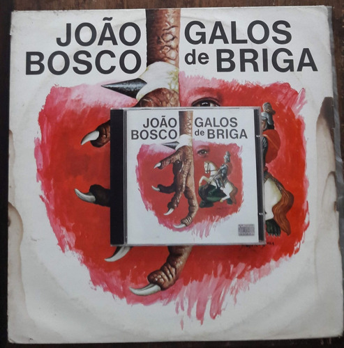 2x Lp Vinil (vg+) + Cd João Bosco: Galos De Briga Ed Br 1976