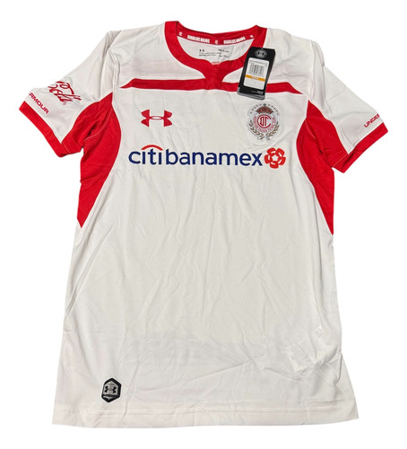 Jersey Diablos Rojos De Toluca Under Armour 2019 Visitante