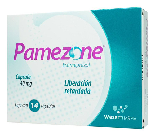 Pamezone Cápsula 40 Mg, 14 Cápsulas