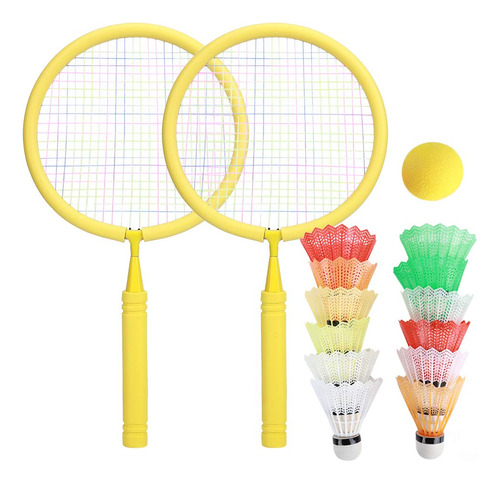 Oreilet Badminton Conjunto Raqueta Deporte 2 Jugador Para