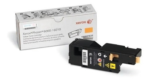 Toner Xerox 6000 Amarillo. 106r01633 P/ 1000 Paginas. 