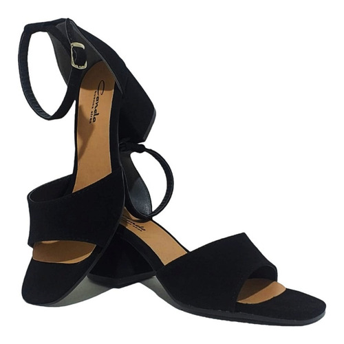 Imagen 3 de 4 de Sandalias Bina Gamuza Black