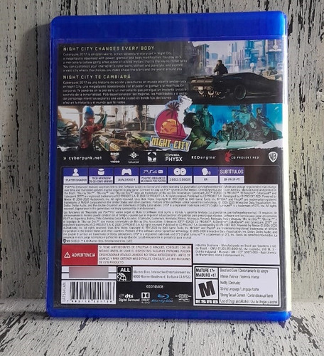 Cyberpunk 2077 Físico - Ps4 (Usado)