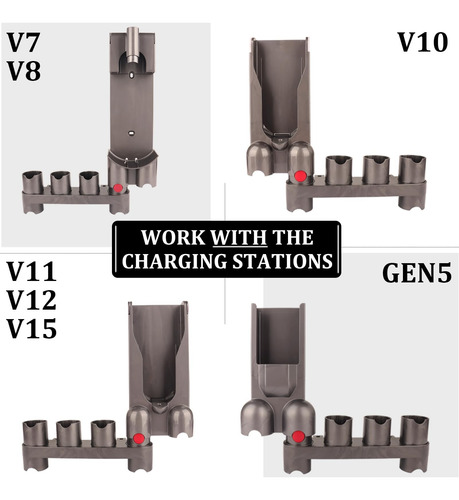 Soporte De Archivos Adjuntos Para Dyson Gen 5 V15 V12 V11 V8