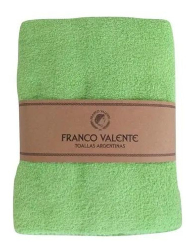 Juego Toalla Toallon Franco Valente 400g 100% ALG Hotelero