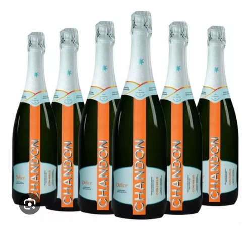 Chandon Delice De 750 Ml, Pack Por 6 Unidades 