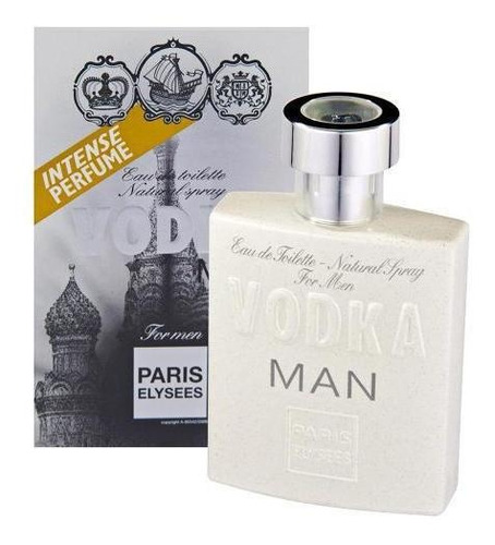 Vodka Man Eau De Toilette Paris Elysees - Masculino