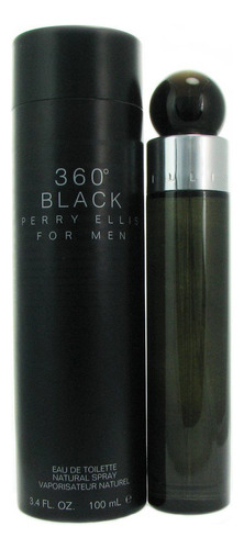 Perfume Perry Ellis 360 Black Edt 100 Ml Para Hombre