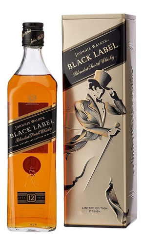 Johnnie Walker Black Label Limited Edition Design 750 Ml