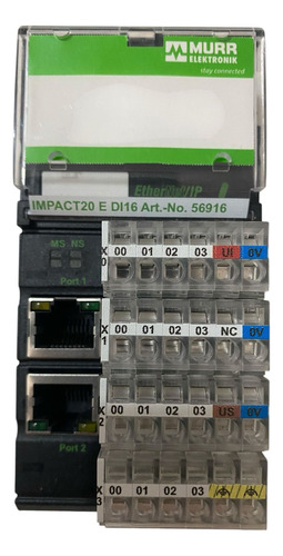 Impact20 Ethernet-ip, Digital Input Module Impact20 E Di16