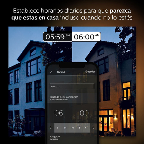 Imagen 9 de 10 de Philips Hue. Hue Bridge + 4 Focos A19 9.5w White & Color