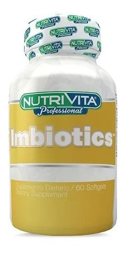 Imbiotics Nutrivita X60 Softgel - Unidad a $1500